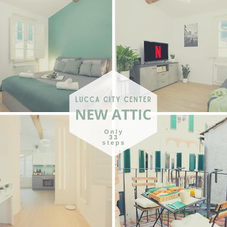 *New Attic*-Lucca Citycenter-Balcony-Netflix Extérieur photo