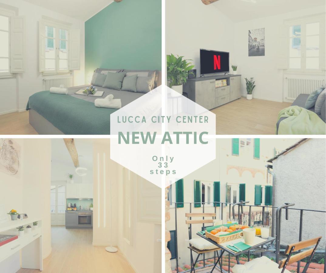 *New Attic*-Lucca Citycenter-Balcony-Netflix Extérieur photo